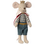 Souris Roi papa Maileg