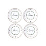 Assiettes Bisous - lot de 4