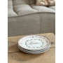 Assiettes Bisous - lot de 4