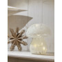 Lampe décorative champignon à LED blanche