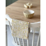 Torchon en coton Rita fleurs jaunes