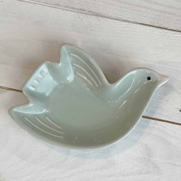 Coupelle Cuicui oiseau - Bleu givré