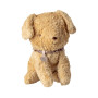 Peluche petit chiot beige