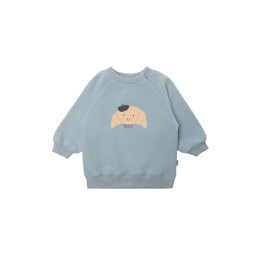 Sweatshirt bleu Croissant