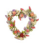 Couronne de fleurs séchées Coeur