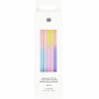 Bougies Dip Dye Bleu/Rose/Jaune