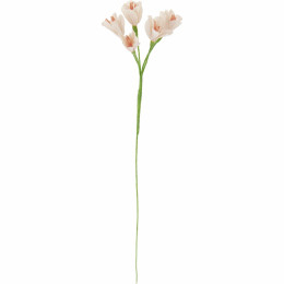 Fleur de papier Freesia poudre