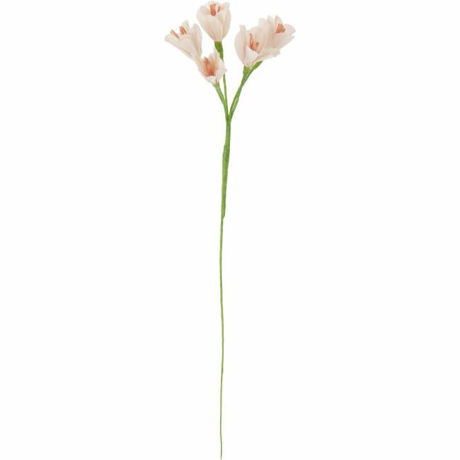 Fleur de papier Freesia poudre
