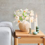 Fleur de papier Freesia poudre