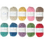 Ricorumi Kit 10 pelotes Nilli Nilli Rainbow