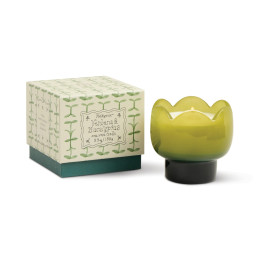 Bougie en verre Tulipe Verveine