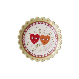 Assiette signe du Zodiaque - Gémeaux