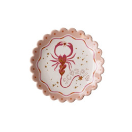 Assiette signe du Zodiaque - Scorpion
