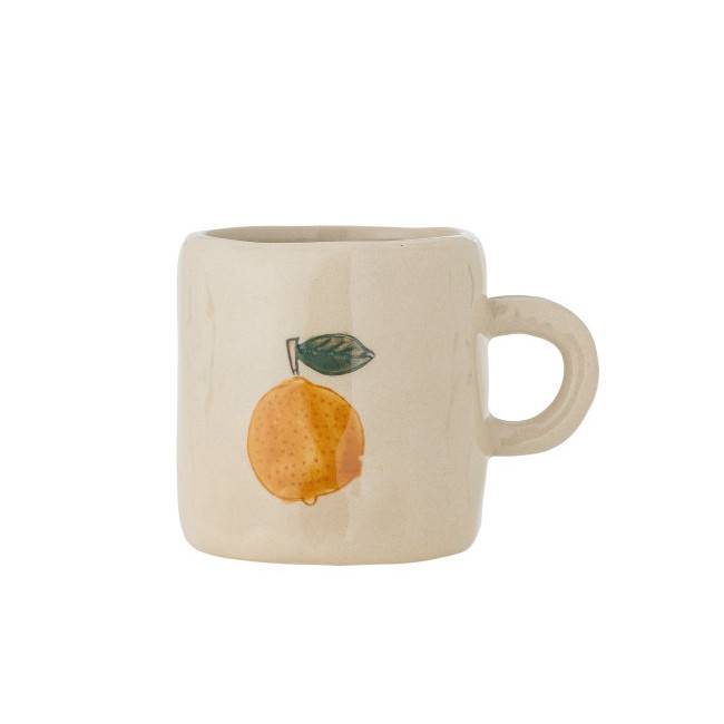 Tasse en grès citron