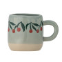 Tasse en grès Millie petites cerises