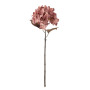 Hortensia Rose tige - Fleur artificielle