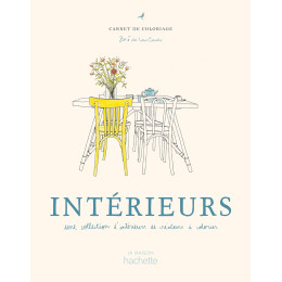 Intérieurs Carnet de coloriage - Zoe de Las Cases