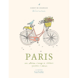 Paris carnet de coloriage - Zoe de las cases