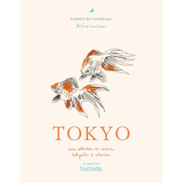 Tokyo Carnet de coloriage - Zoé de Las Cases
