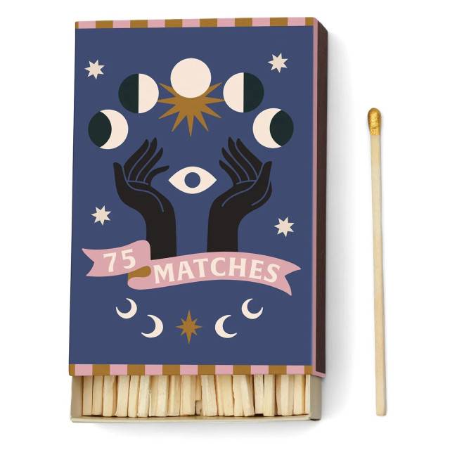 Boite d'allumettes A DOPO Moon Gold