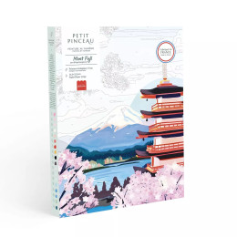 Coffret Peinture au numéro - Mont Fuji
