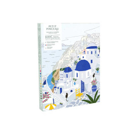 Coffret Peinture au numéro - Santorini