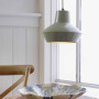 Lampe suspension émaillée Elena