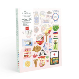 Coffret Peinture au numéro - Week-end à Tokyo