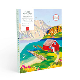Coffret Peinture au numéro - Randonnée en Norvège