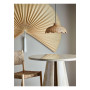 Suspension luminaire en Rotin festonné Pittu