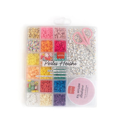 Maxi boîte perles Heishi Pop