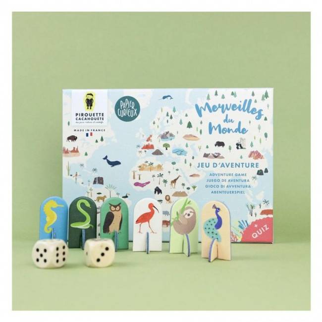 Jeu d'aventure Merveilles du monde
