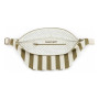Sac Banane Stripes olive/beige