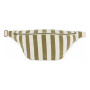 Sac Banane Stripes olive/beige