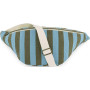 Sac Banane Stripes olive/blue