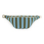 Sac Banane Stripes olive/blue