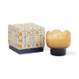 Bougie en verre Tulipe Cactus flower