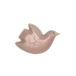 Coupelle Cuicui oiseau - rose 
