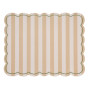 Set de table Roméo rayures beige 35X48