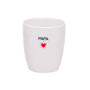 Tasse gobelet Papa coeur rouge