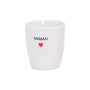 Tasse gobelet Maman coeur rouge