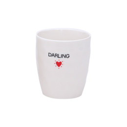 Tasse gobelet message Darling