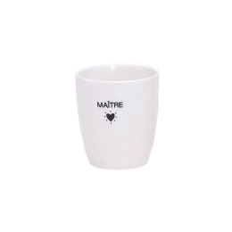 Gobelet tasse message Maître
