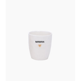 Gobelet tasse Maman doré