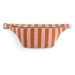Sac Banane Stripes strawberry-caramel