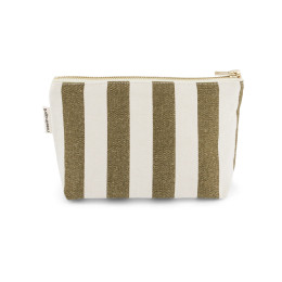 Pochette Sofia Stripes olive beige