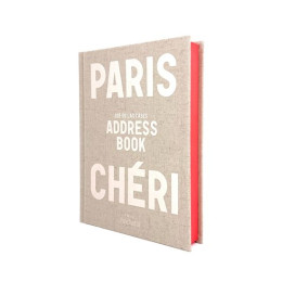 Paris Chéri Address Book Livre