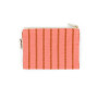 Porte-monnaie Marie tennis pécan corail