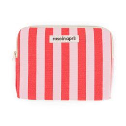 Housse d'Ipad Anouk Stripes Tomato Candy