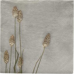 Serviettes de table en papier naturel - lot de 40